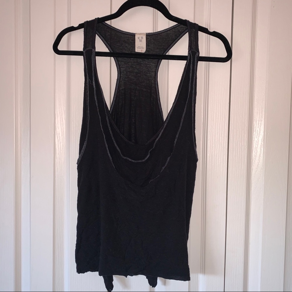 EUC Free People Black Tank!